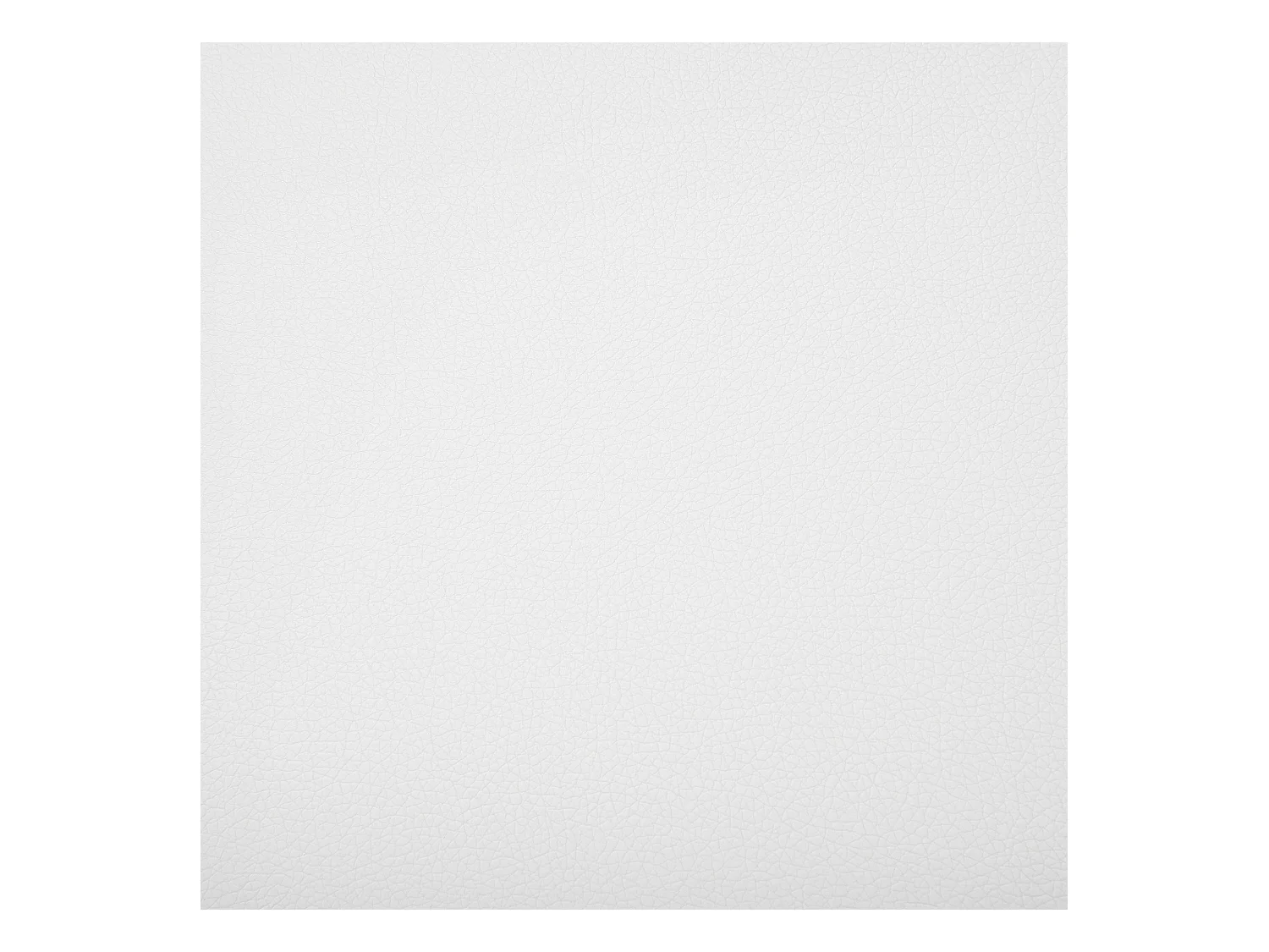 Lit avec sommier Cuir PU AVIGNON 180 x 200 cm Blanc