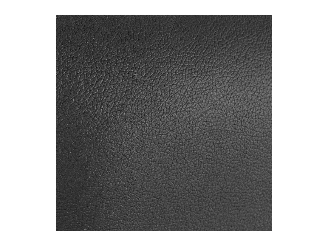 Letto matrimoniale moderno in pelle nera 180x200cm AVIGNON