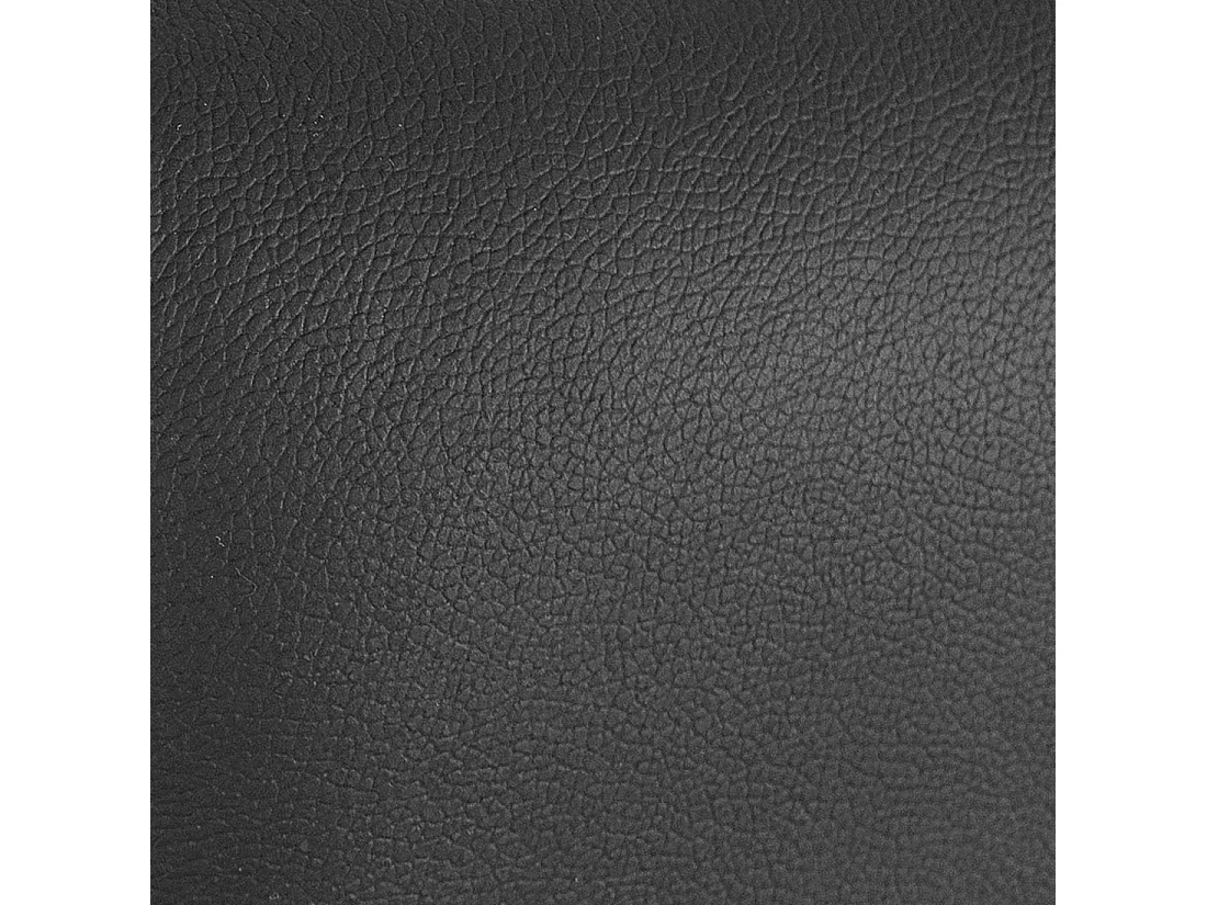 Letto matrimoniale moderno in pelle nera 180x200cm AVIGNON