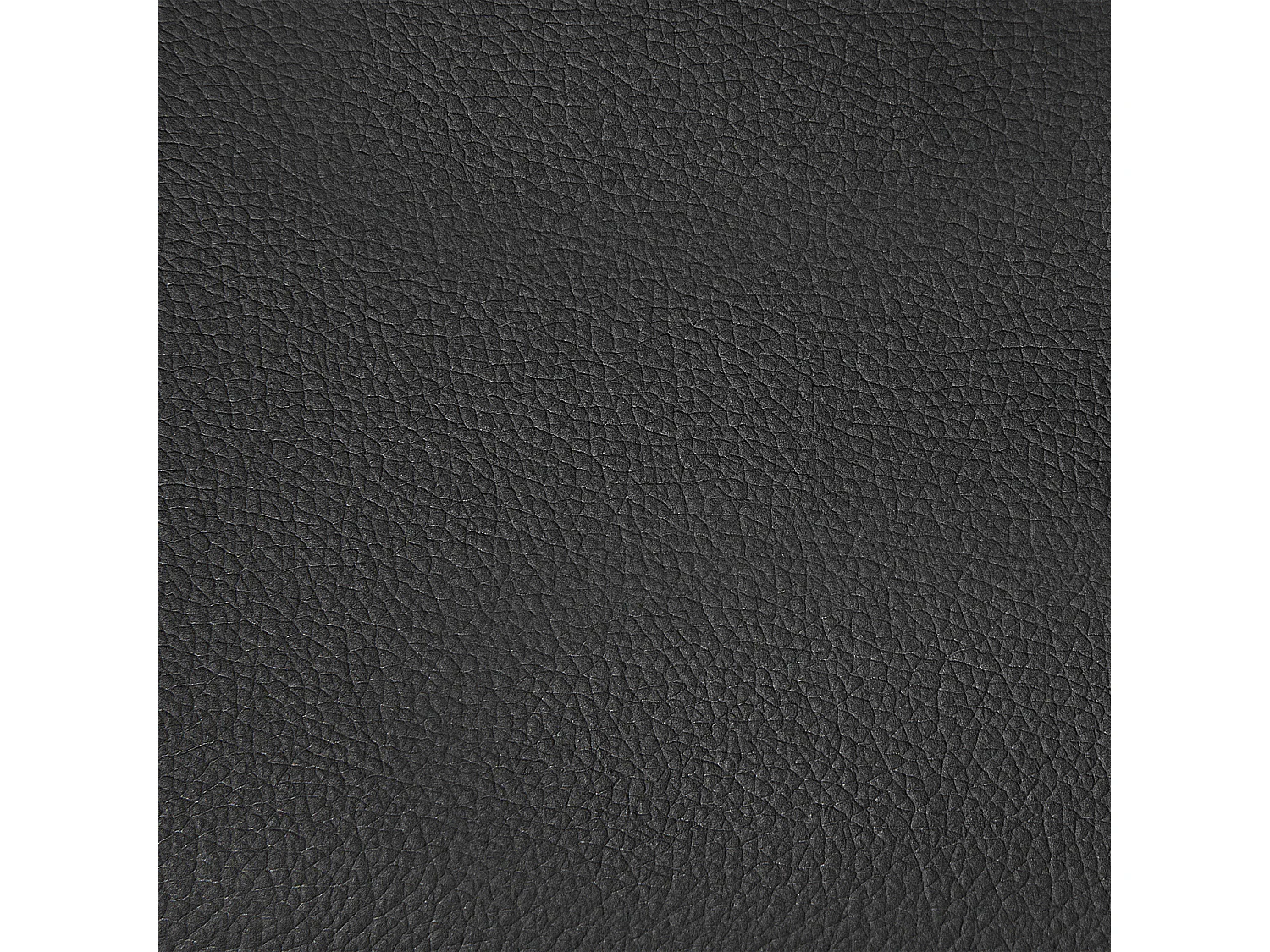 Lit japonais en cuir PU noir mat 180 x 200 cm AVIGNON