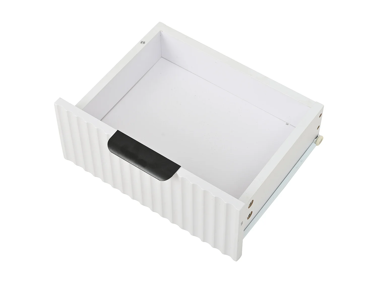 Porte manteau blanc avec 2 tiroirs - Vestiaire avec 8 crochets et 1 porte - banc à chaussures et 4 étagères ouvertes