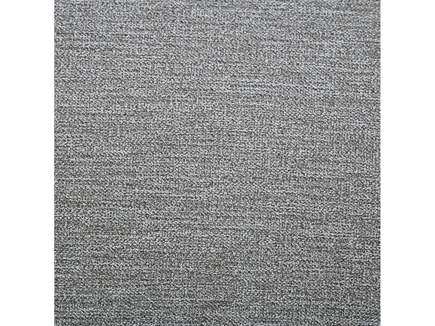 Set van 2 eetkamerstoelen - Eetkamerstoelen met gestoffeerde rugleuning en bronzen studs - grijs