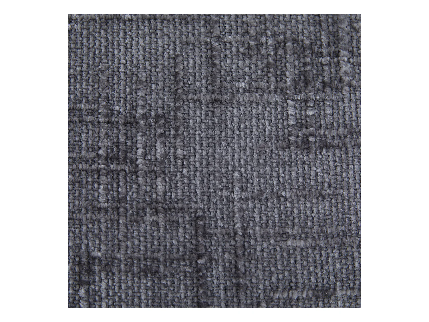 Canapé 1 place gris - Canapé pliant avec dossier et coussins - chenille