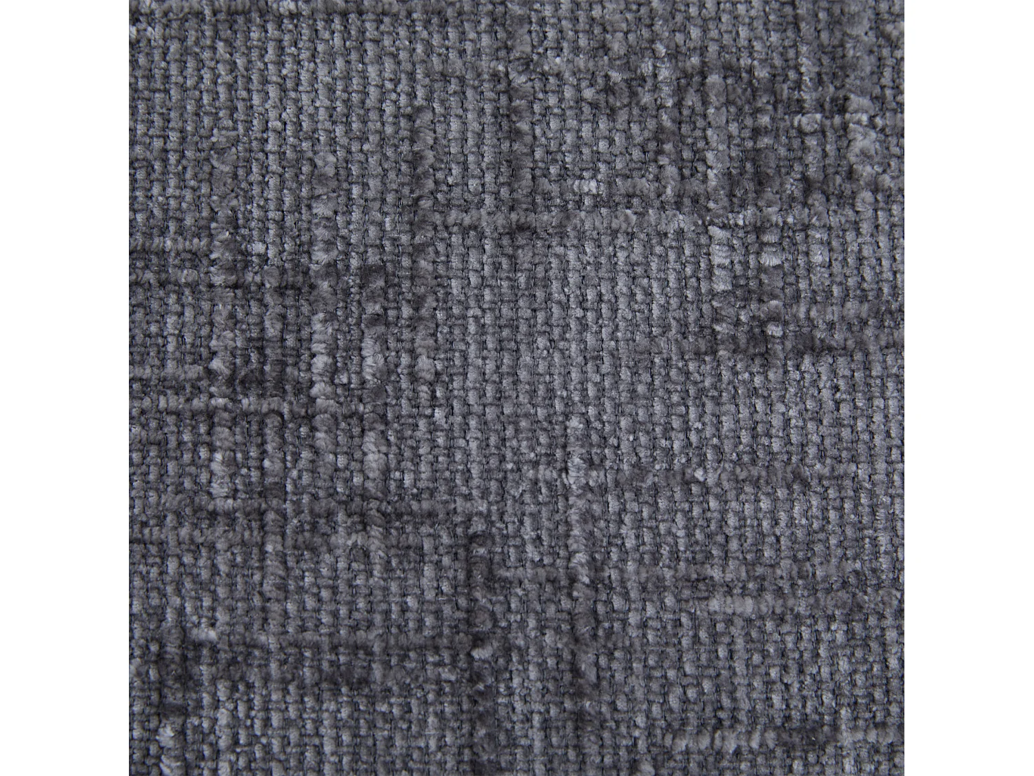 Canapé 1 place gris - Canapé pliant avec dossier et coussins - chenille