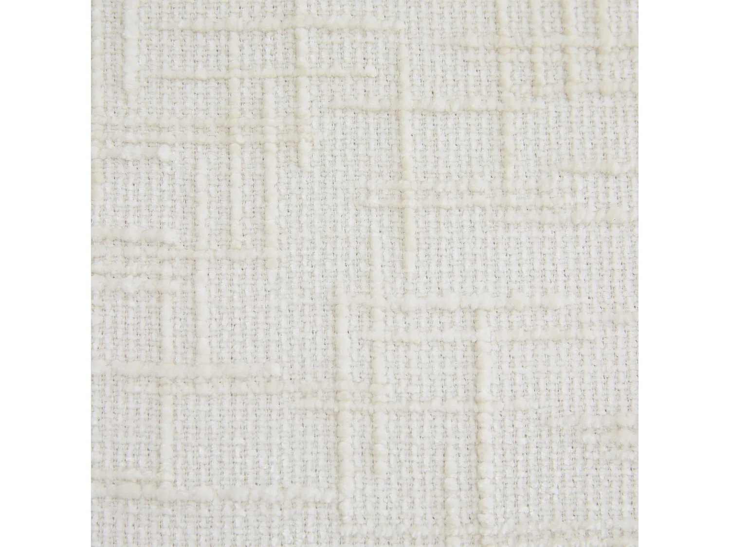 Beiges 1-Sitzer-Sofa - Klappsofa mit Rückenlehne und Kissen - Chenille