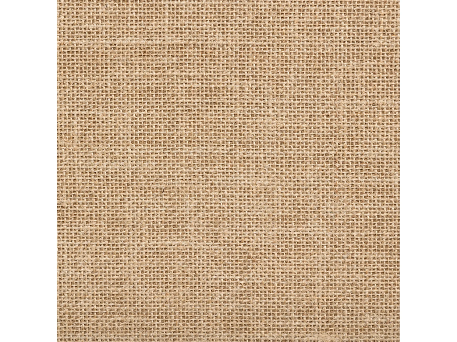 Pouf Coffre Pliant "Toile de Jute" 76cm Naturel