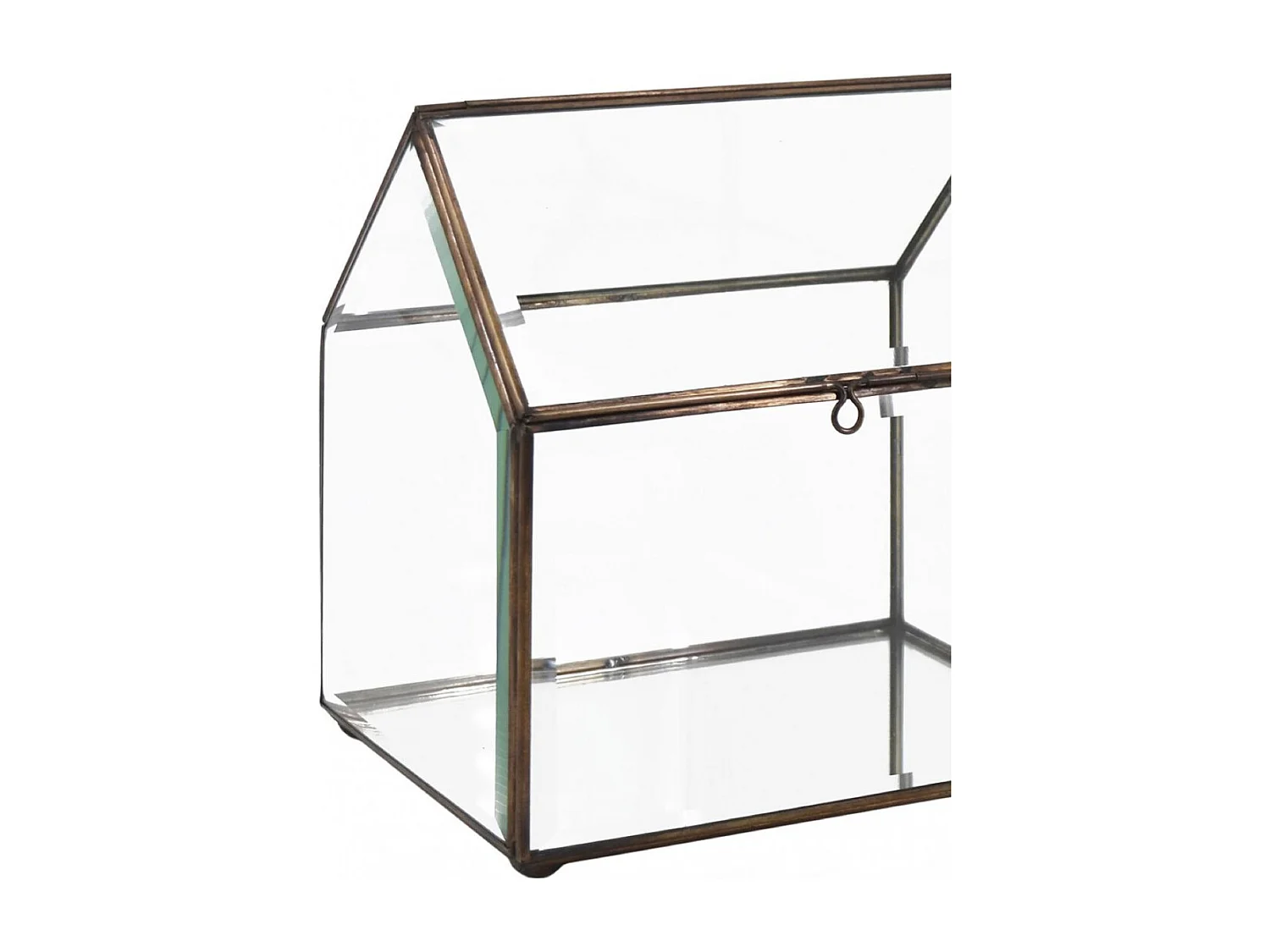 Boite bronze Verre Bronze - Décoration d'Autrefois