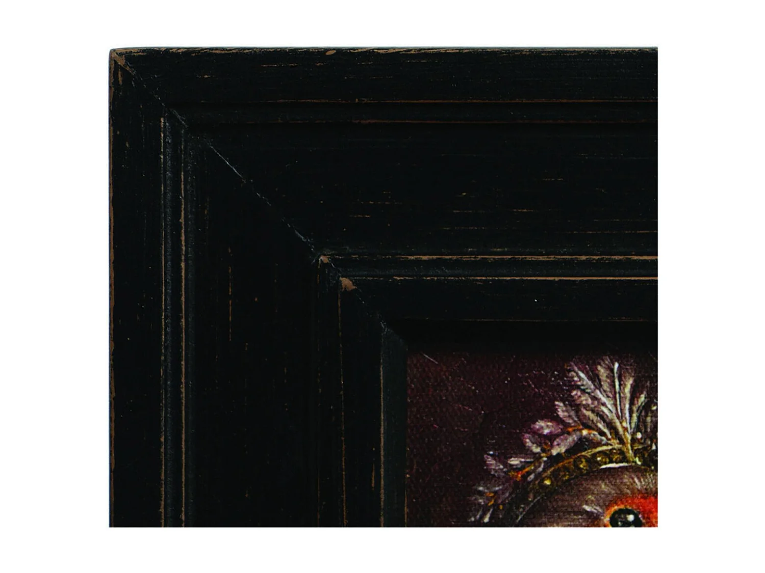 Tableau huiles anthropo (set de 3) Bois Multicolore - Chic Interior's