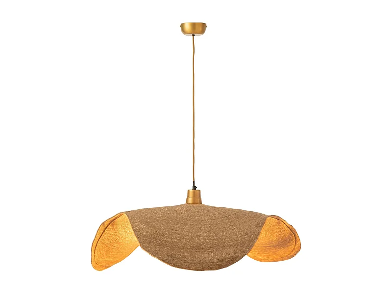 Lampe Suspension "Moonj" 75cm Naturel