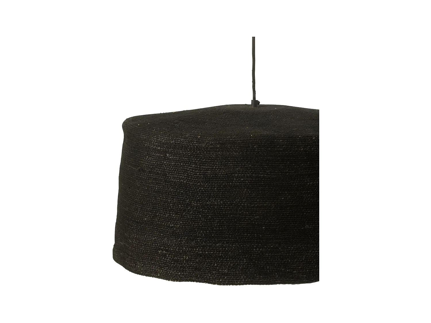 Lot de 3 Lampes Suspension "Moonj" 50cm Noir