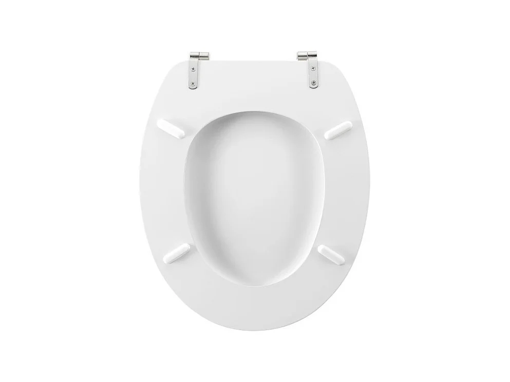 Abattant WC Imprimé "Bubble" 46cm Blanc