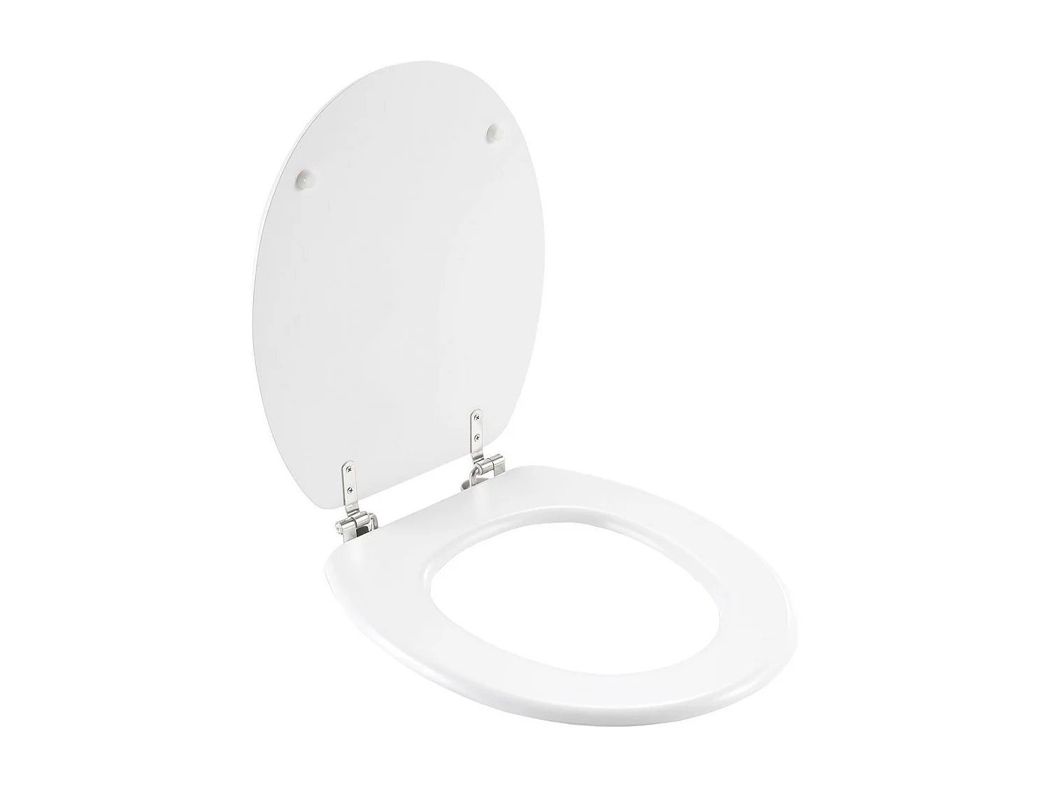 Abattant WC Imprimé "Bubble" 46cm Blanc