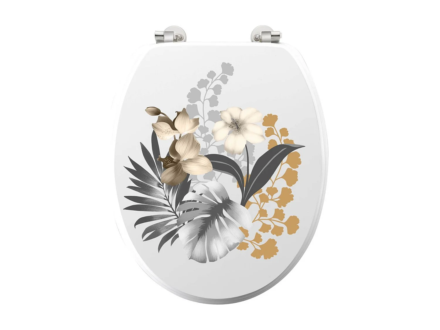 Asiento de inodoro Kelly Blanco