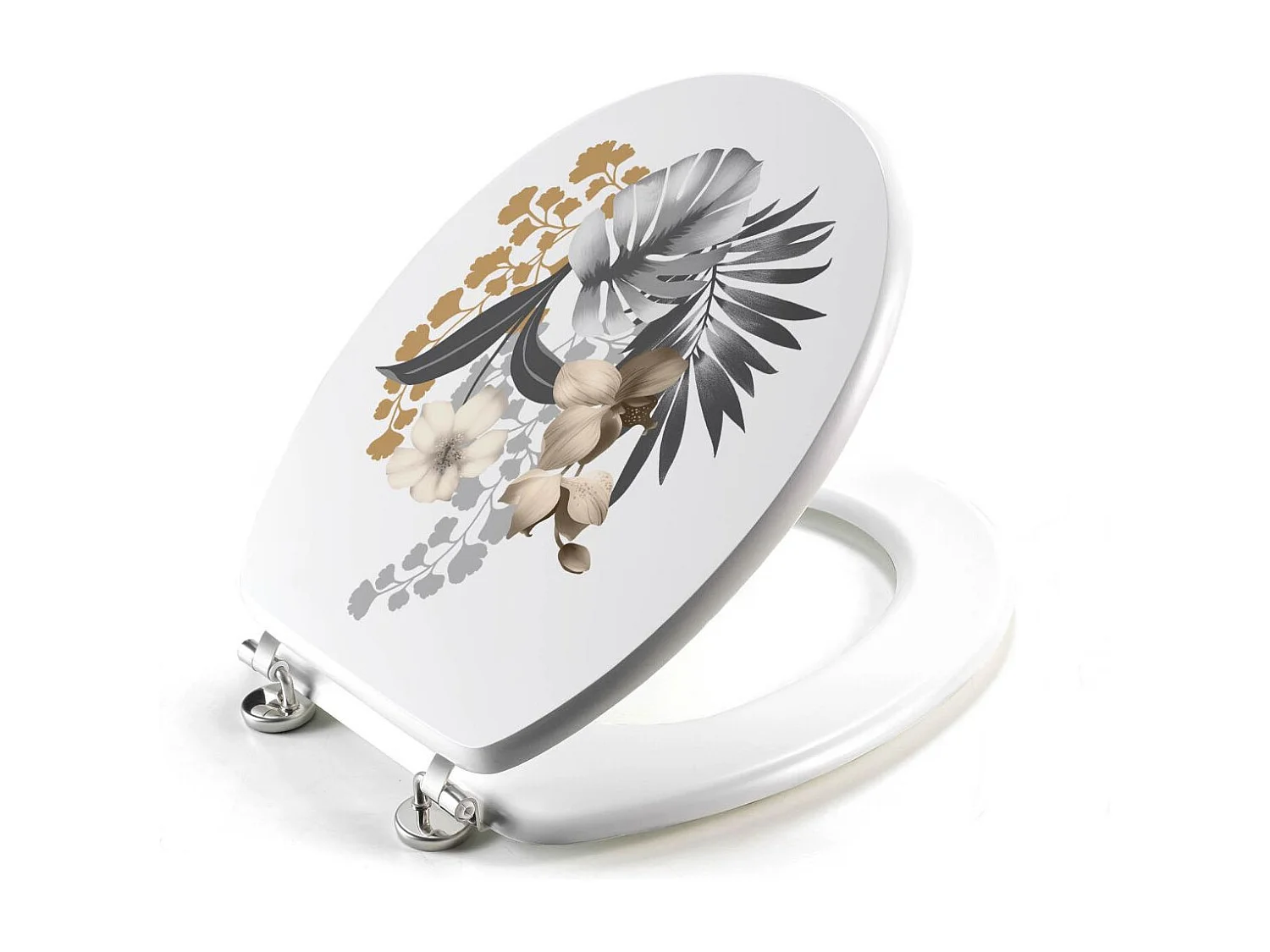 Asiento de inodoro Kelly Blanco