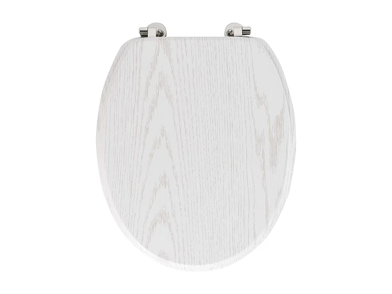 Asiento de inodoro con efecto de madera