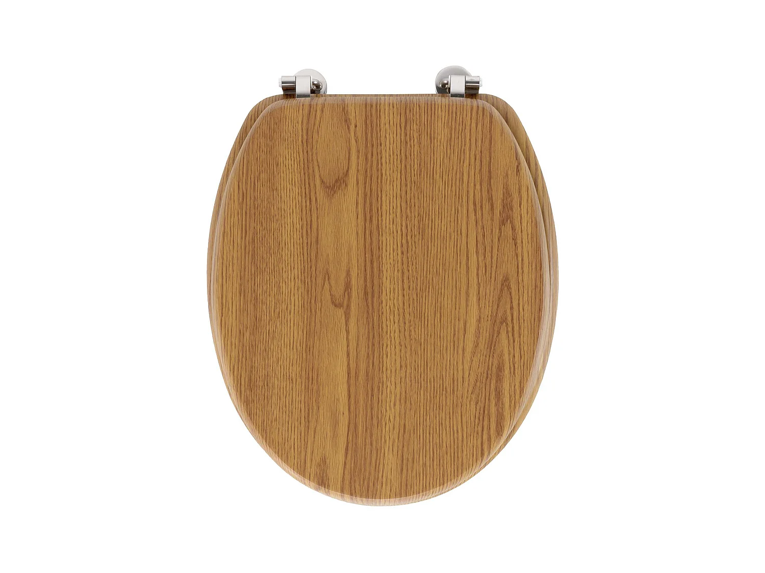 Asiento de inodoro con efecto de madera