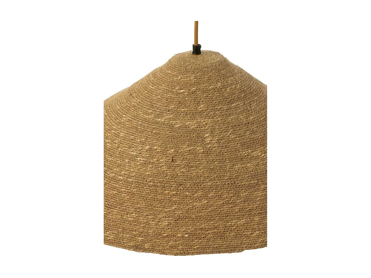 Lampe Suspension Chapeau "Moonj" 60cm Naturel