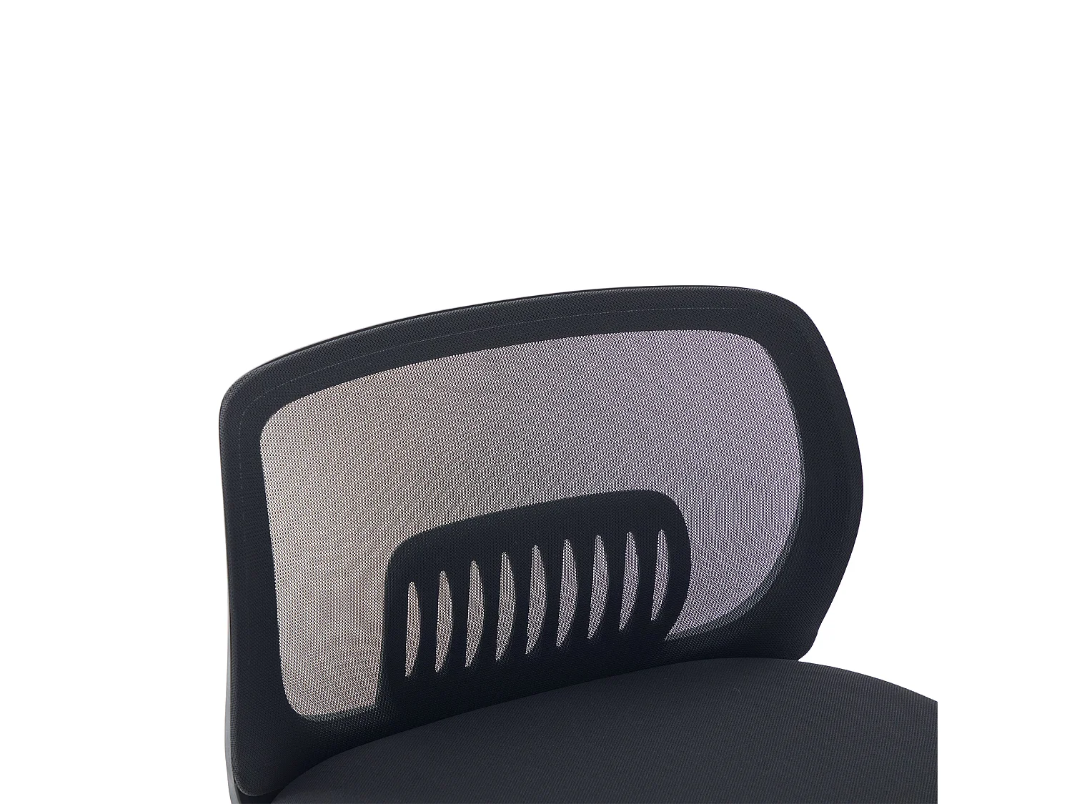 Bürodrehstuhl - Drehsessel mit Wippfunktion und Höhenverstellung - Netz schwarz