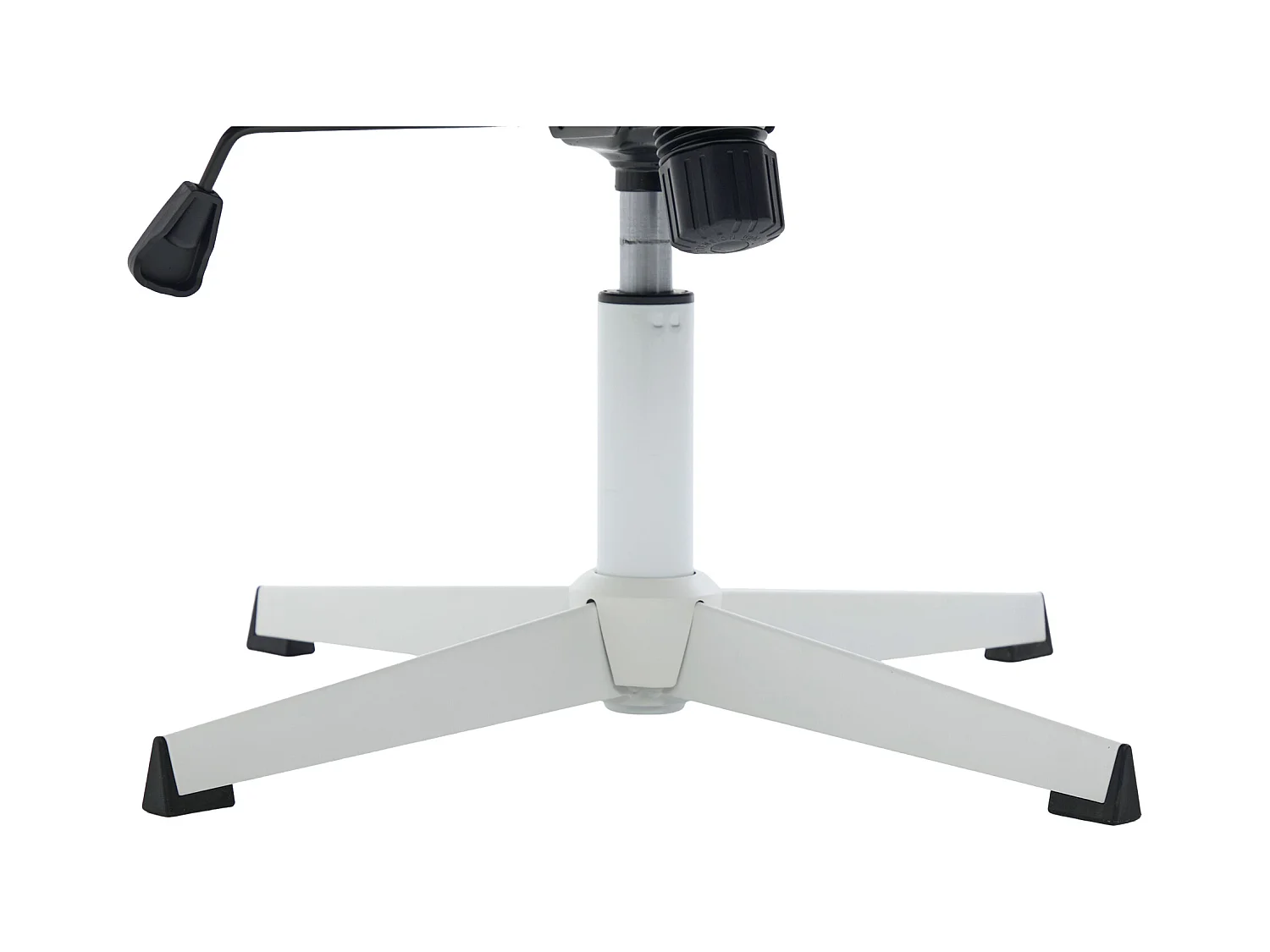 Bürodrehstuhl - Drehsessel mit Wippfunktion und Höhenverstellung - Netzgewebe grau