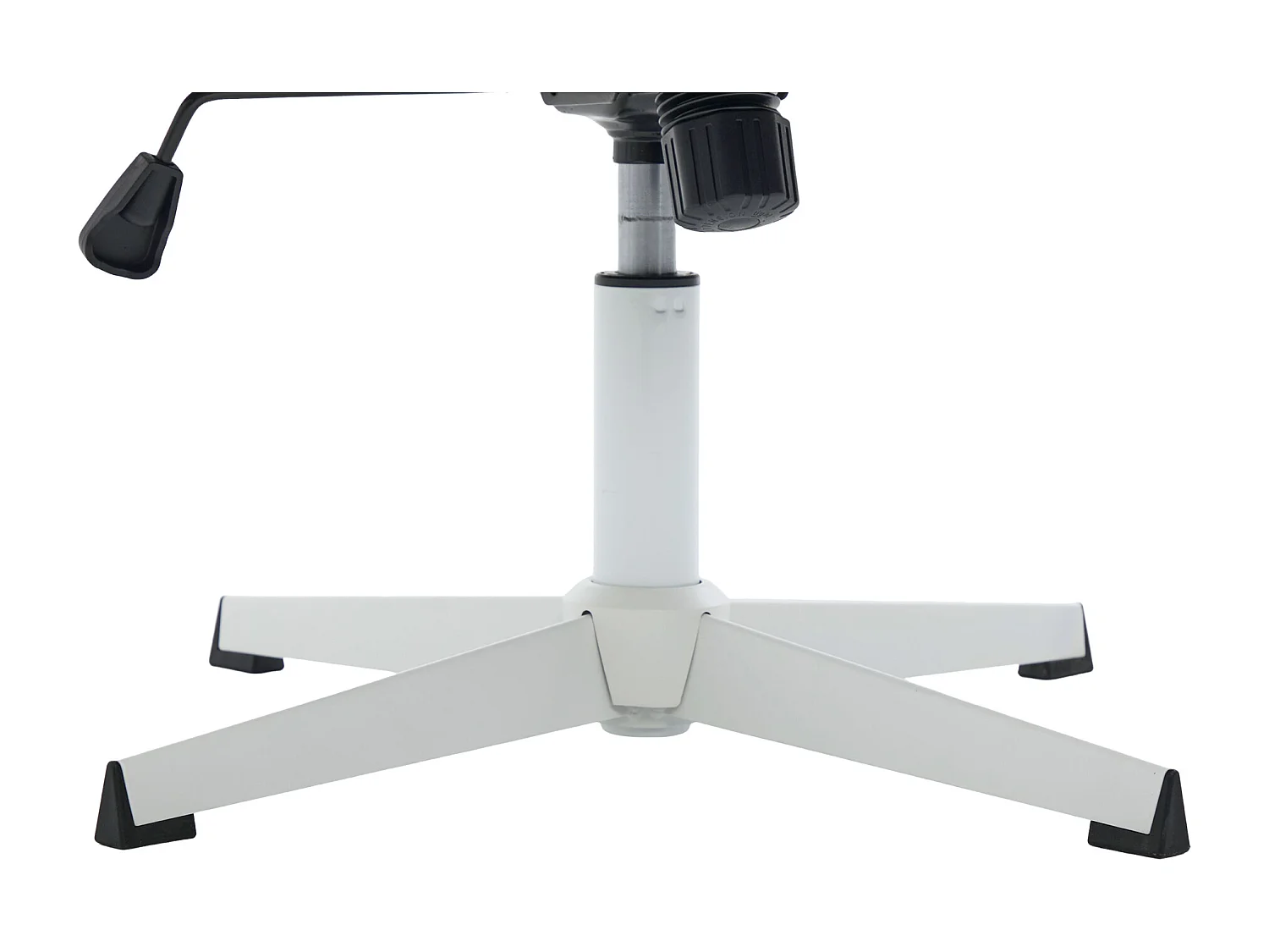 Chaise de bureau pivotante - Fauteuil pivotant  avec fonction bascule et réglage en hauteur - maille gris