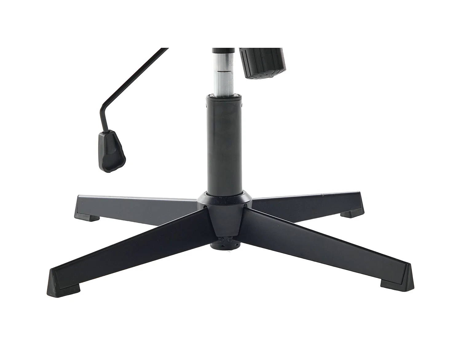 Bürodrehstuhl - Drehsessel mit Wippfunktion und Höhenverstellung - Samt grün