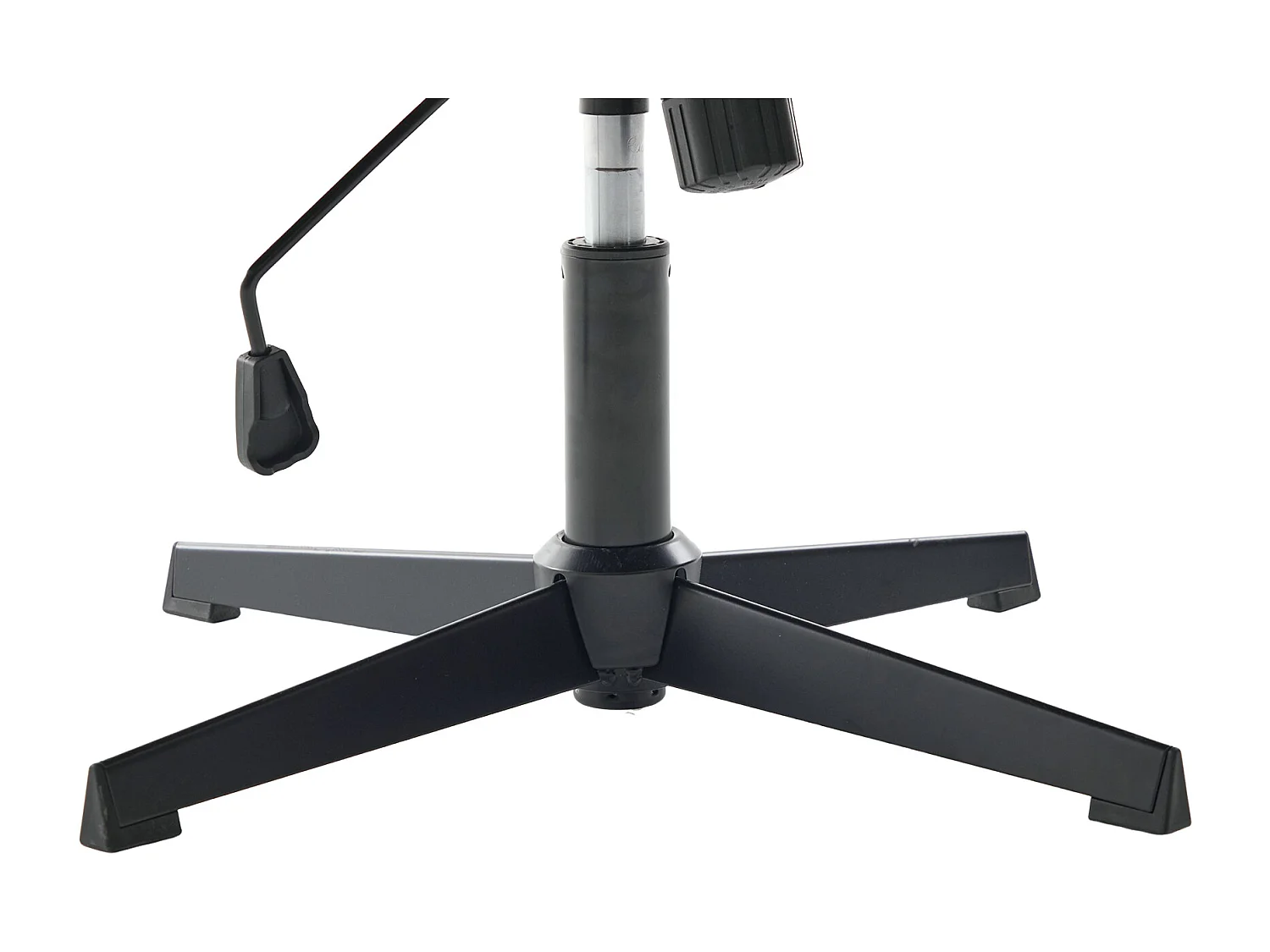 Draaibare bureaustoel - Draaifauteuil met schommelfunctie en hoogteverstelling - groen fluweel