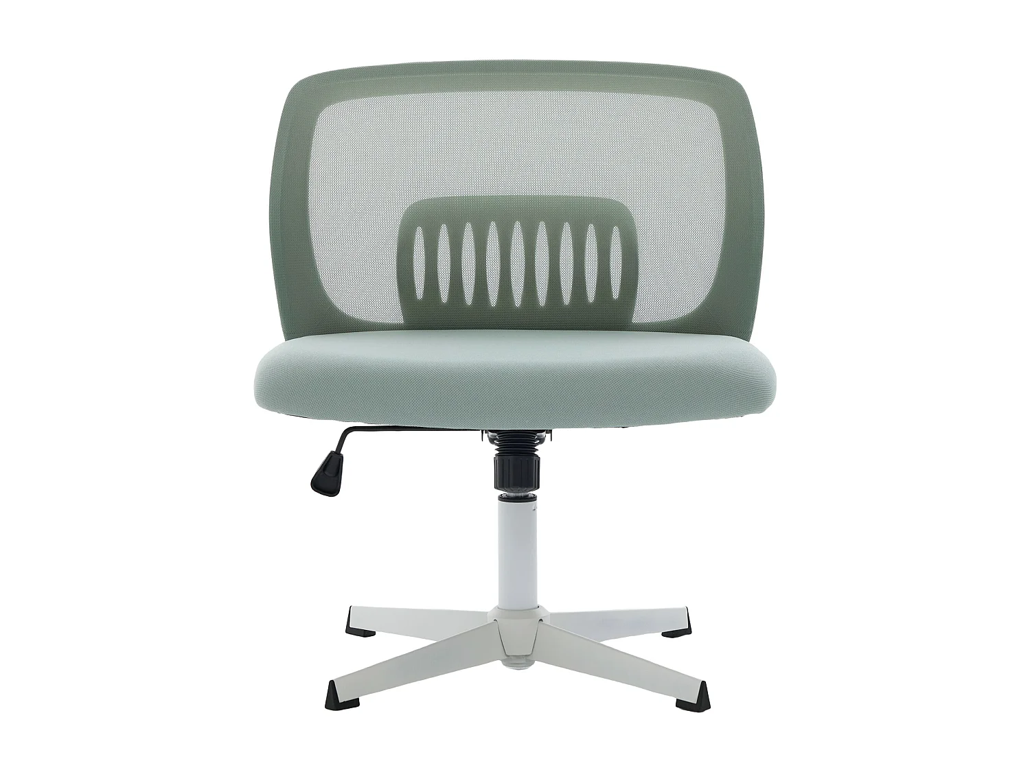 Chaise de bureau pivotante - Fauteuil pivotant  avec fonction bascule et réglage en hauteur - maille vert menthe