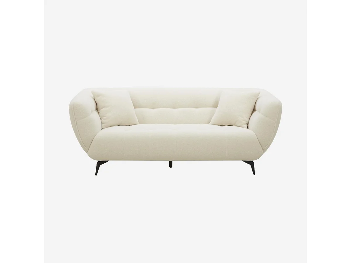 Habitat - Canapé 3 places en tissu - Écru - Nashi