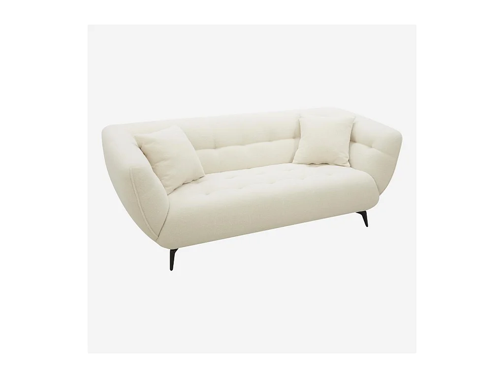 Habitat - Canapé 3 places en tissu - Écru - Nashi