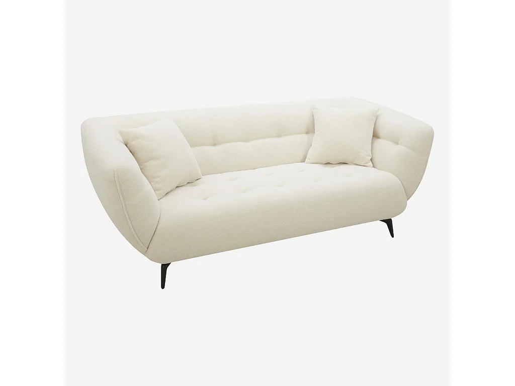 Habitat - Canapé 3 places en tissu - Écru - Nashi