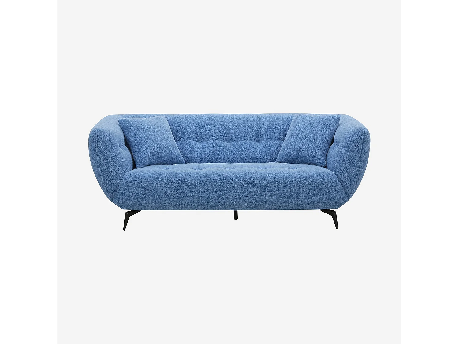 Habitat - Canapé 3 places en tissu - Bleu - Nashi