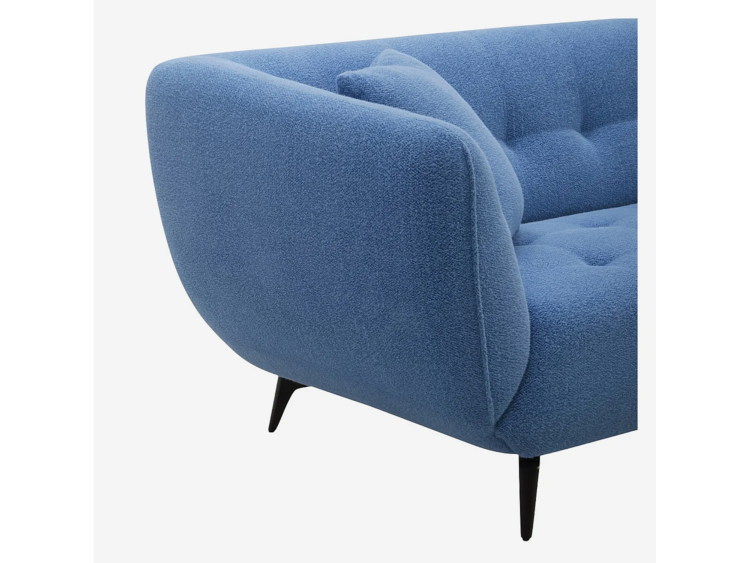 Habitat - Canapé 3 places en tissu - Bleu - Nashi