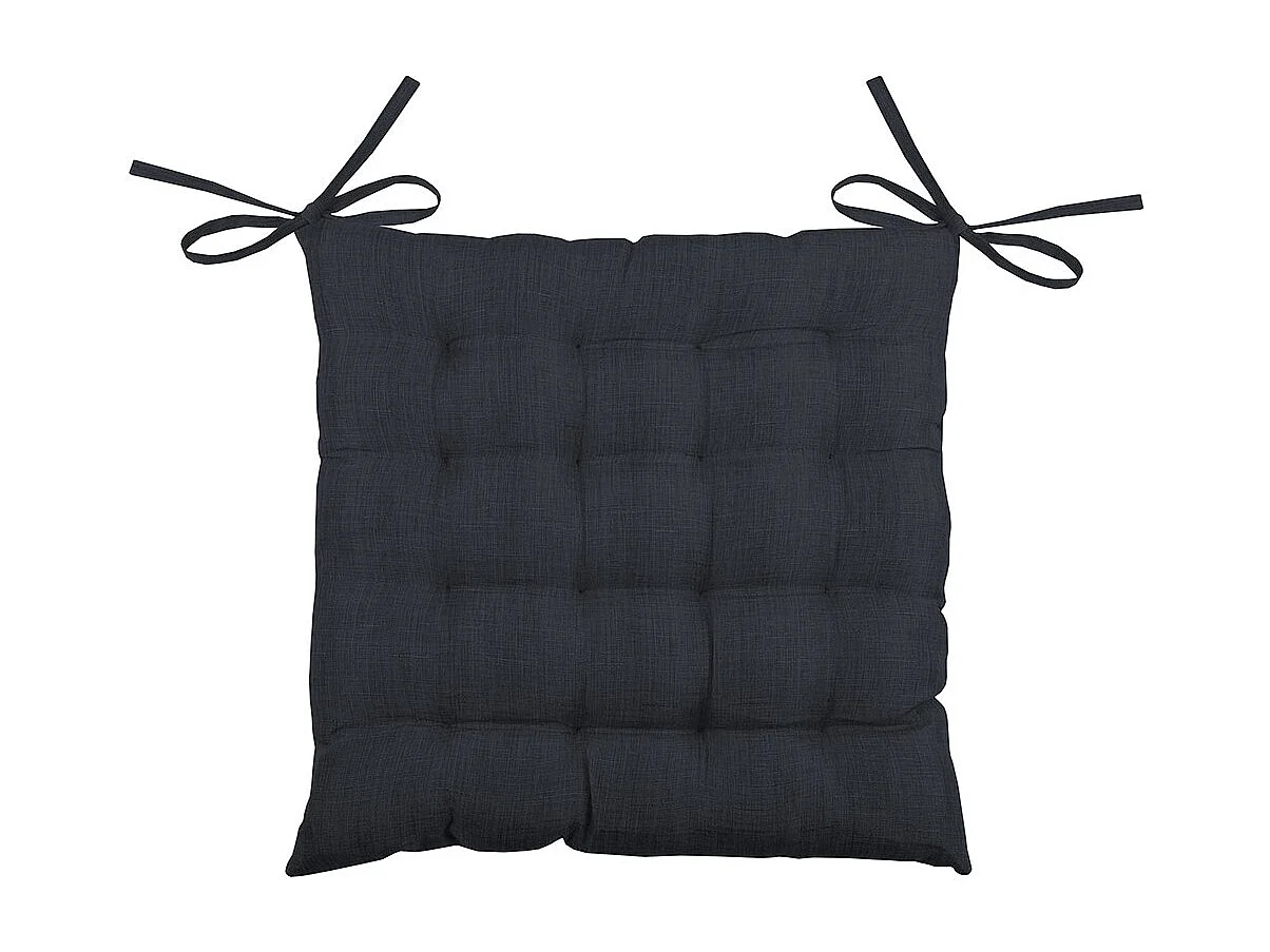 Cojín de Silla Liso con 16 Puntos 40 x 40 cm