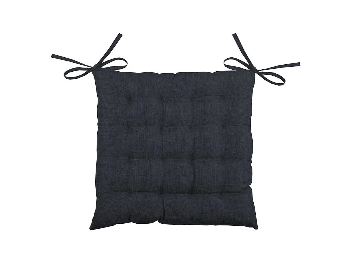 Galette de chaise unie en 16 points