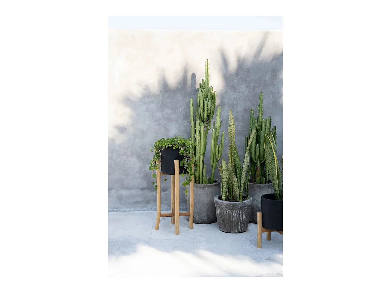 La Jardinera Carbón Alta - Negro Natural - L