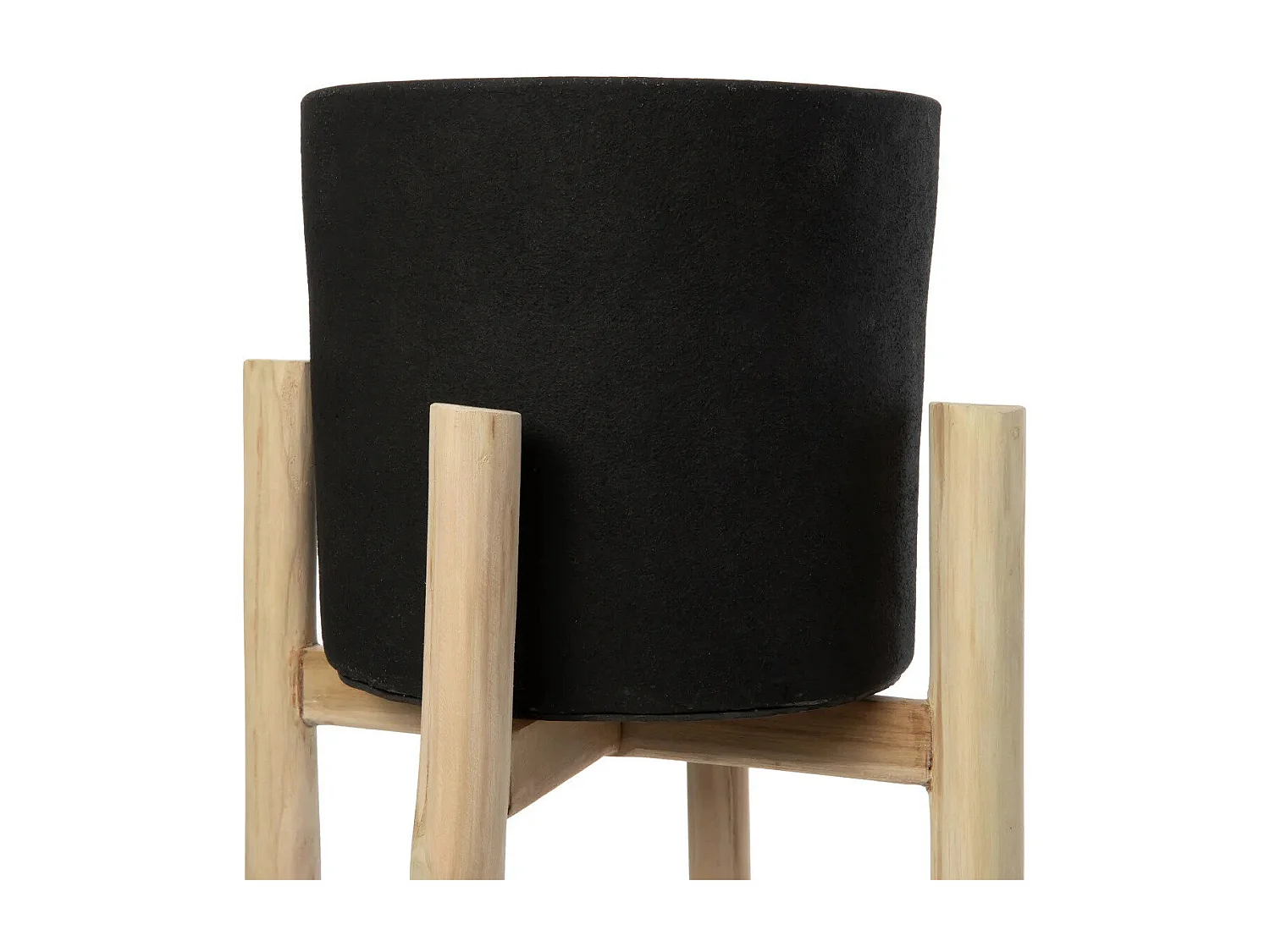 La Jardinière Charcoal Haute - Noir Naturel - L