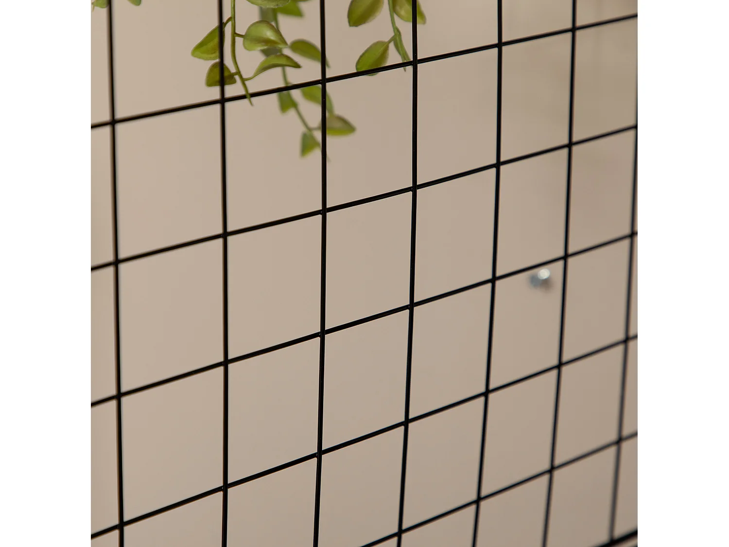 Bibliothèque modulaire en métal, 9 compartiments, noir (109x37x109 cm)