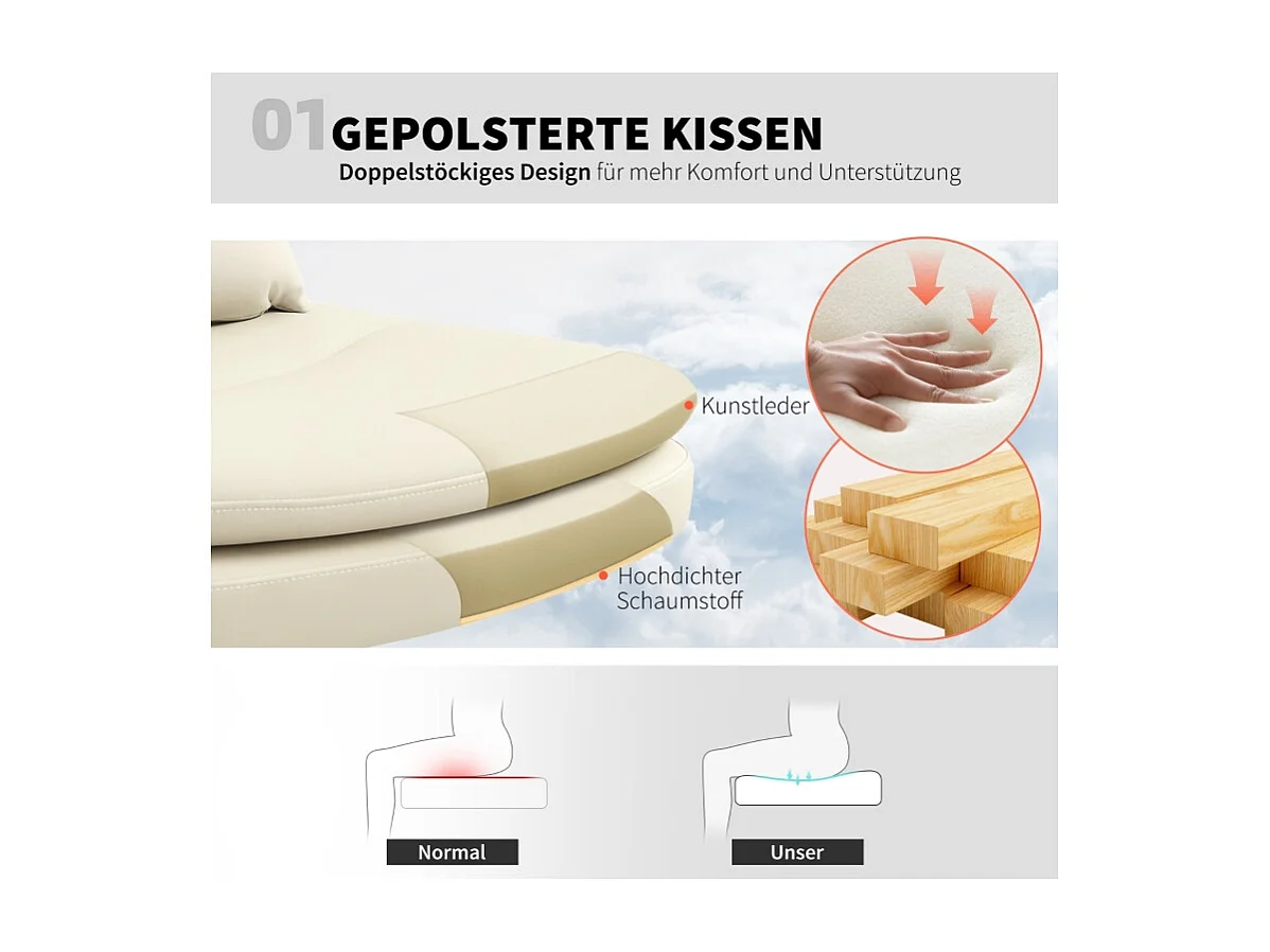 Mobile porta TV con ante intagliate, design moderno, MDF, nero e oro, con 2 cassetti e 2 scomparti (175x40x45 cm)