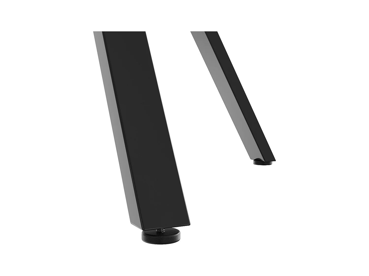 Table à manger ronde avec plateau en MDF effet marbre et pieds en métal noir - pour salles à manger et salon