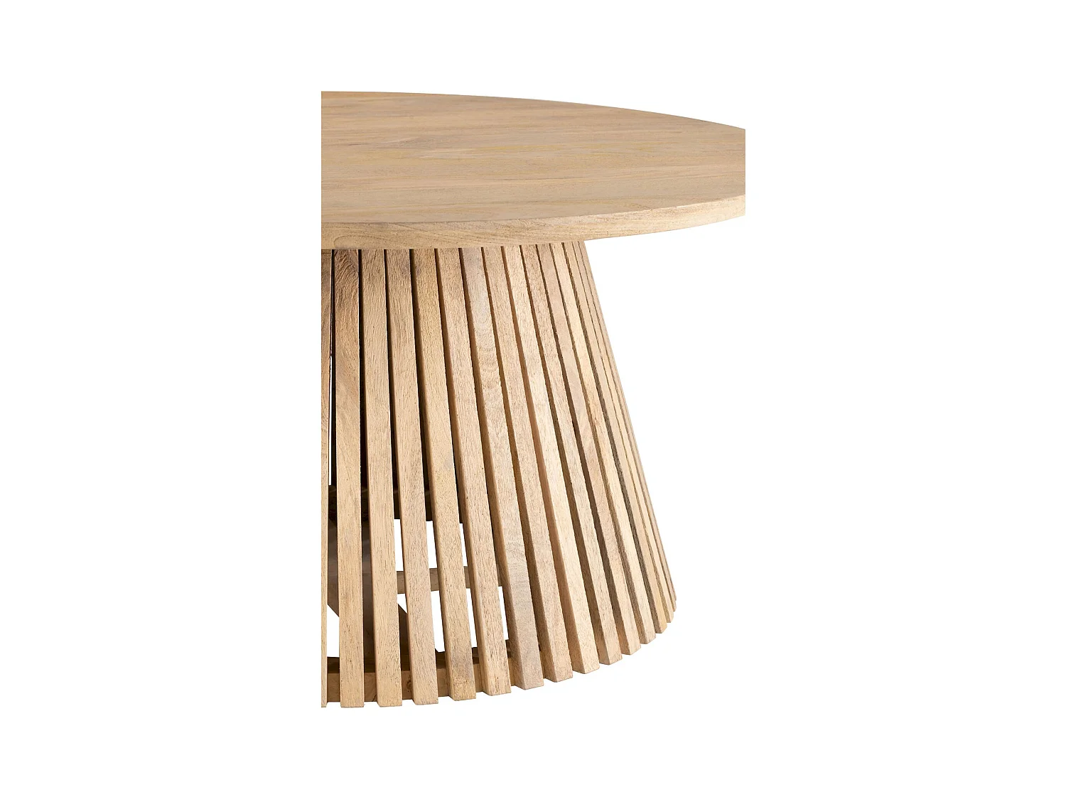 Table basse en bois naturel élégance et authenticité pour salon