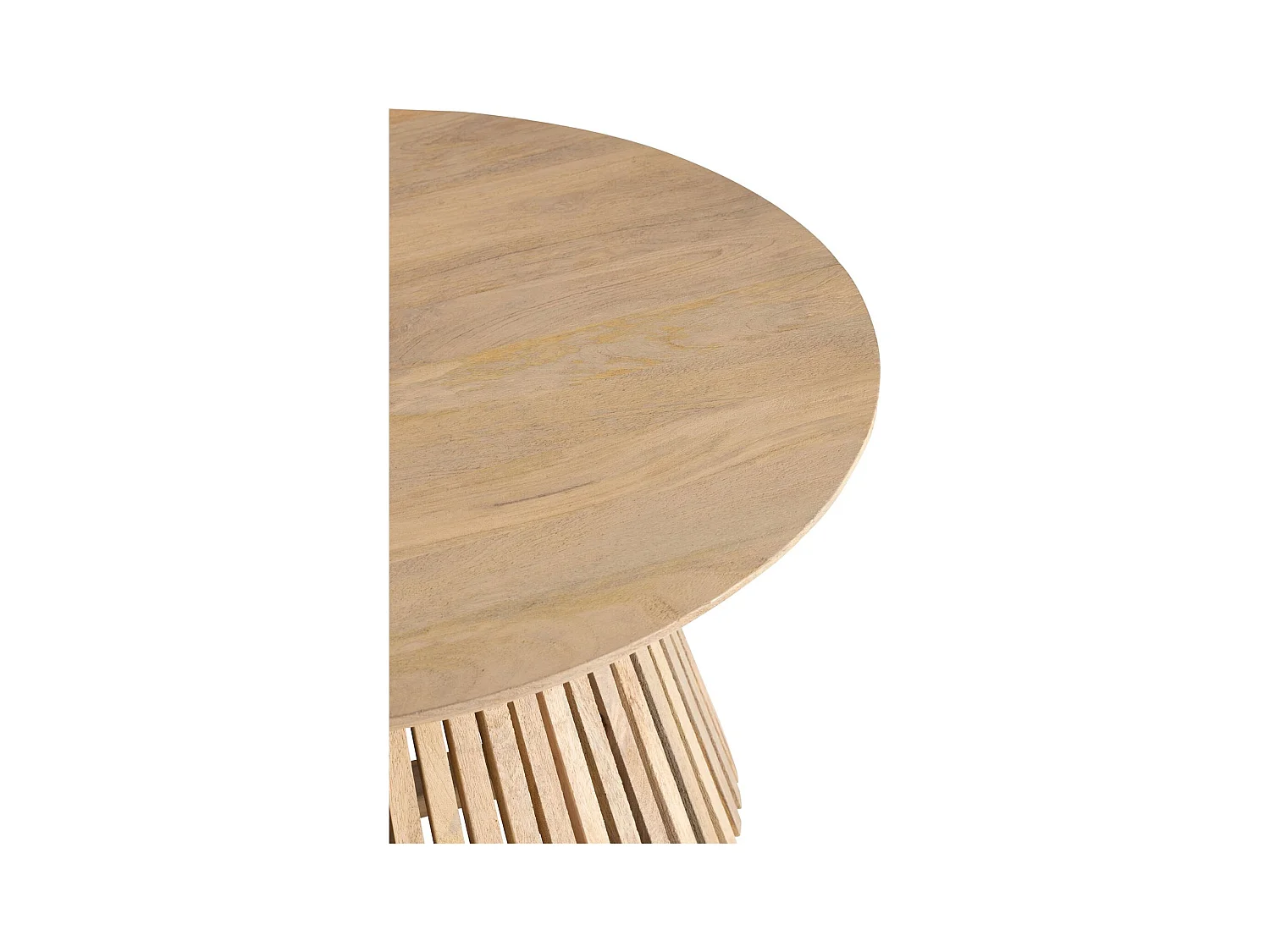 Table basse en bois naturel élégance et authenticité pour salon