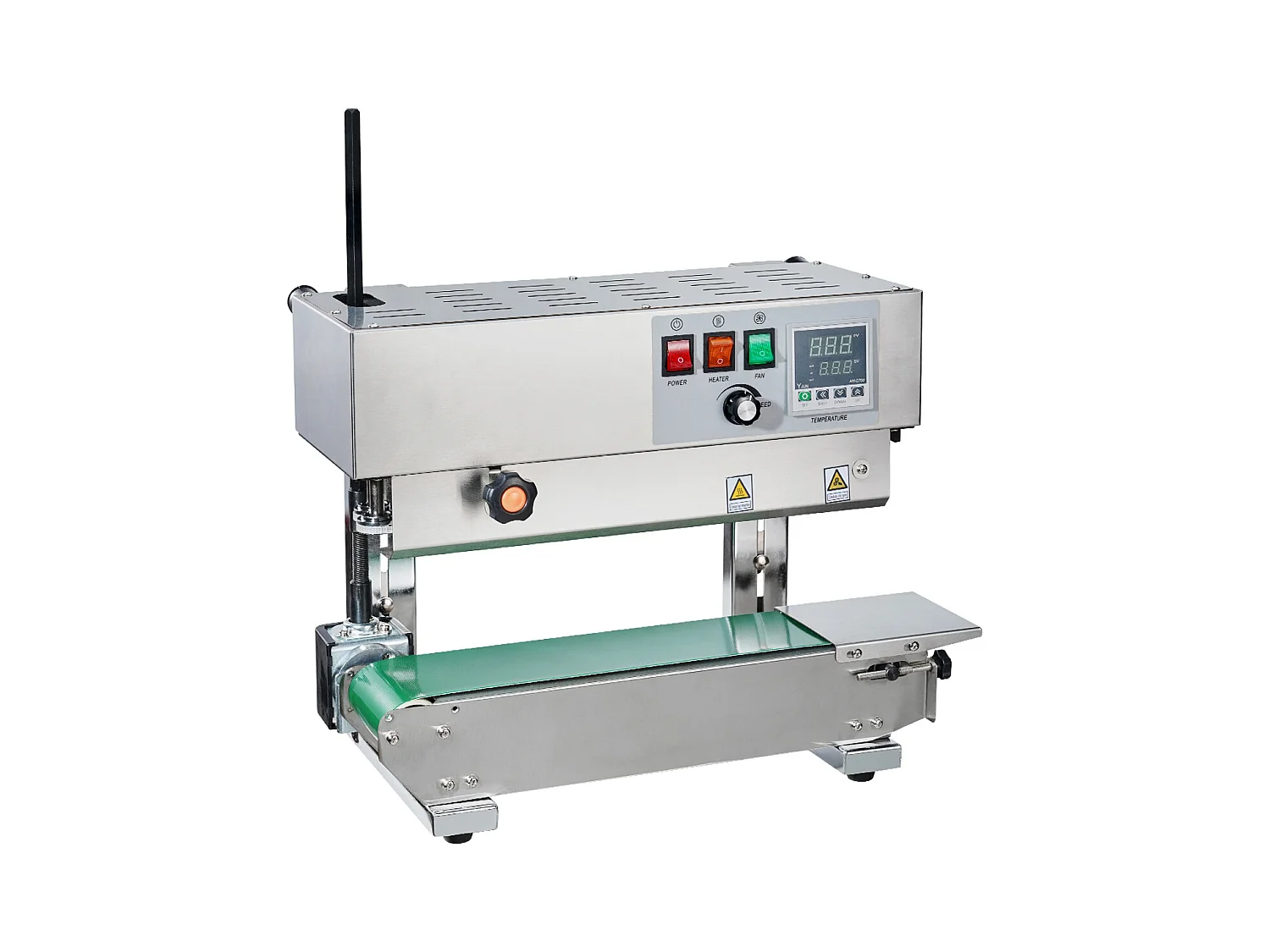 Machine de Scellage SucceBuy de Sacs en Continu, Scelleuse à Bande Verticale, Acier Inoxydable