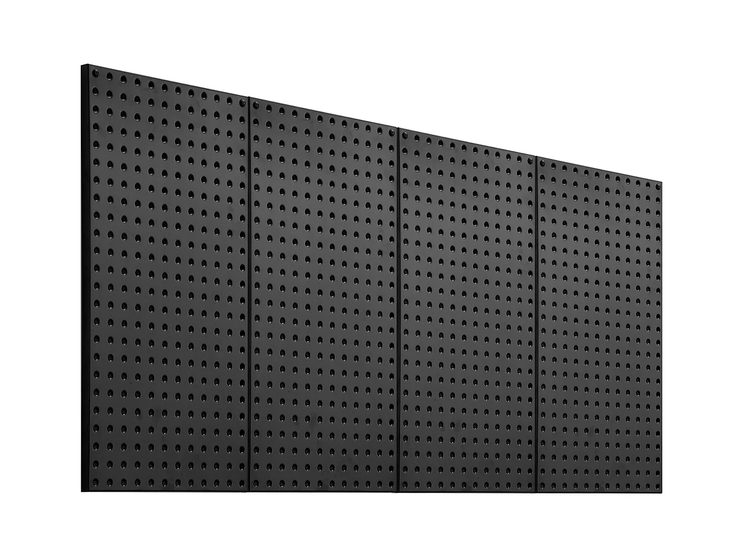 Panneaux Perforés en Métal SucceBuy, 4 Panneaux, 609,6x304,8 mm, pour Outils de Garage