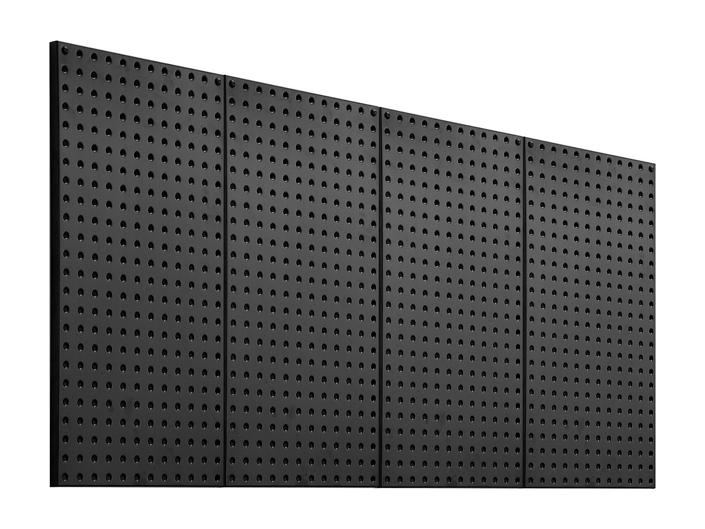 XILYZMO Panneaux Perforés Métal, Étal Panneau Perforé Tour Panneaux, Panneau Perforé Organisateur Contrôle Mural, avec Poulie sur Pied Art Présentoir, Supplémentaires Crochets(Zwart,80x100cm