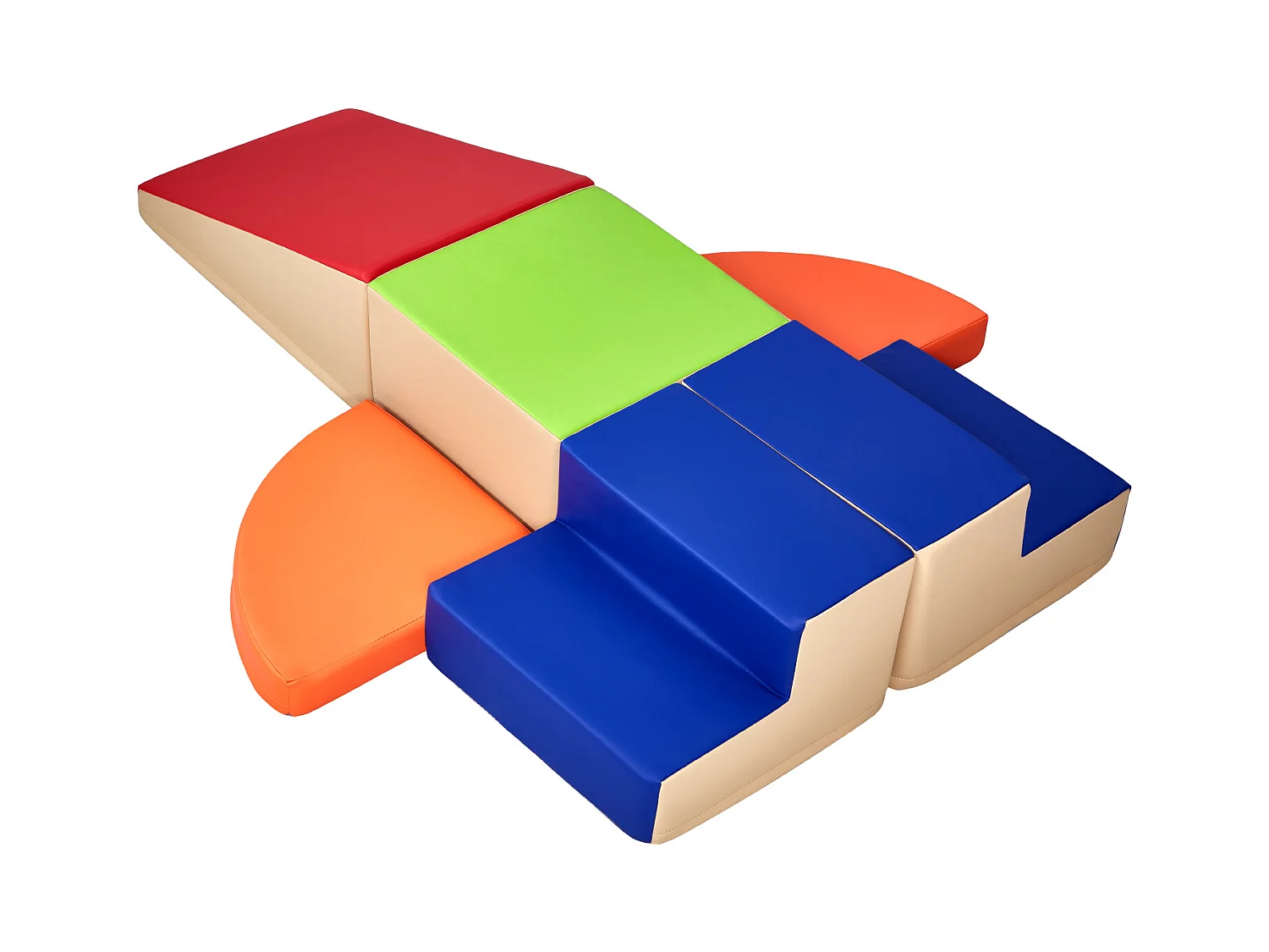 Juguete de Escalada SucceBuy de 6 Bloques de Espuma para Niños Pequeños y Preescolares, Juego de Actividades para Interiores