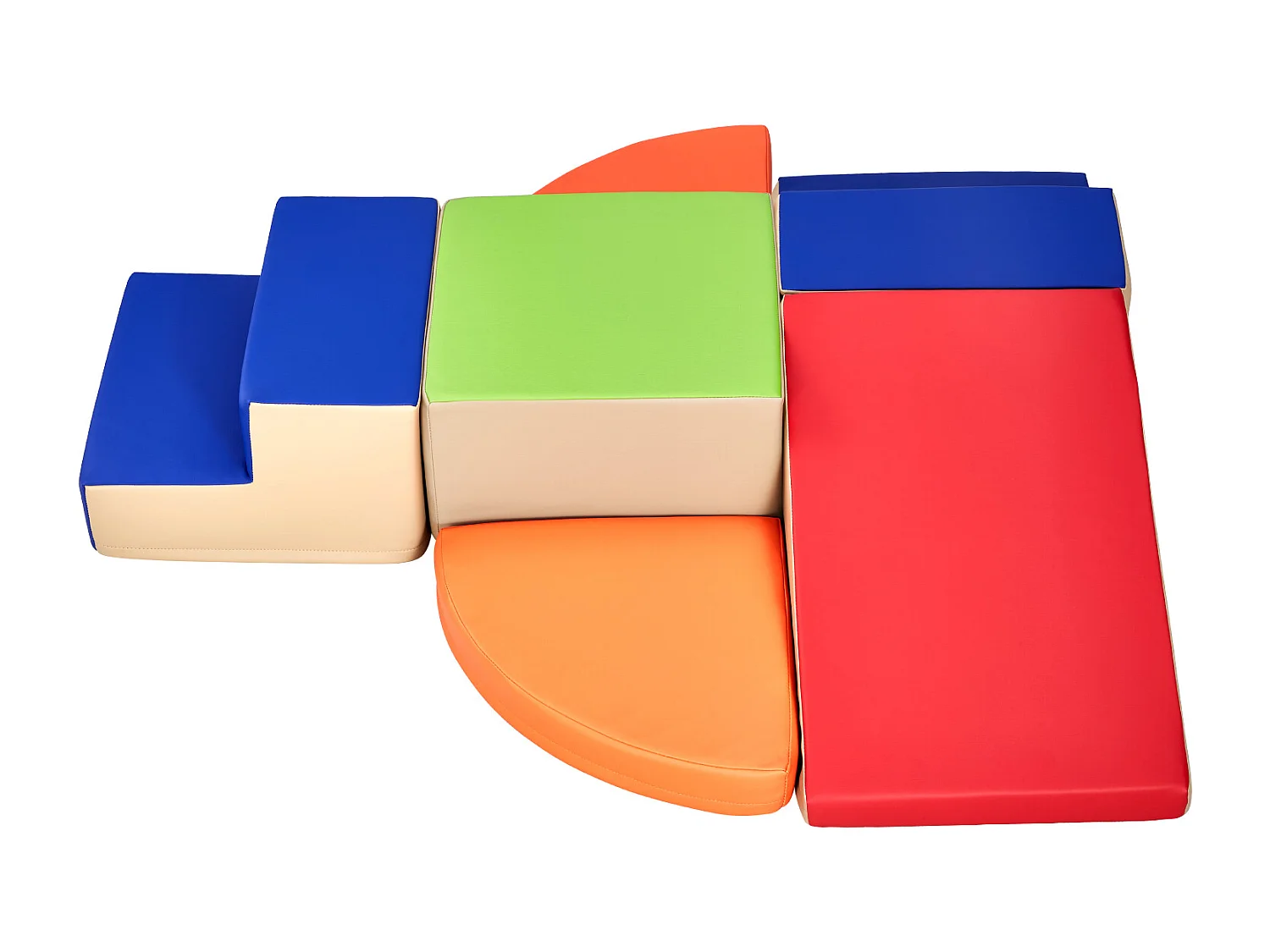 Jouet d'Escalade, SucceBuy Blocs d'Escalade en Mousse, 6 Pièces, pour Tout-Petits et Enfants d'Âge Préscolaire, Ensemble d'Activités d'Intérieur