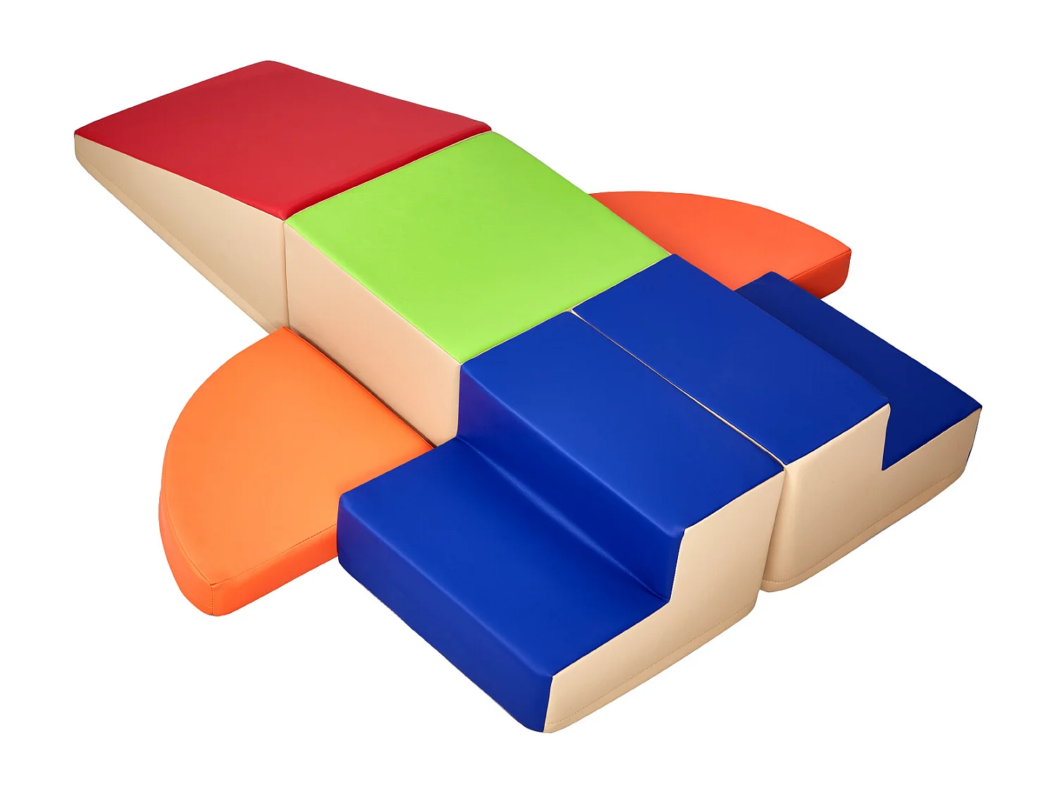 Jouet d'Escalade, SucceBuy Blocs d'Escalade en Mousse, 6 Pièces, pour Tout-Petits et Enfants d'Âge Préscolaire, Ensemble d'Activités d'Intérieur