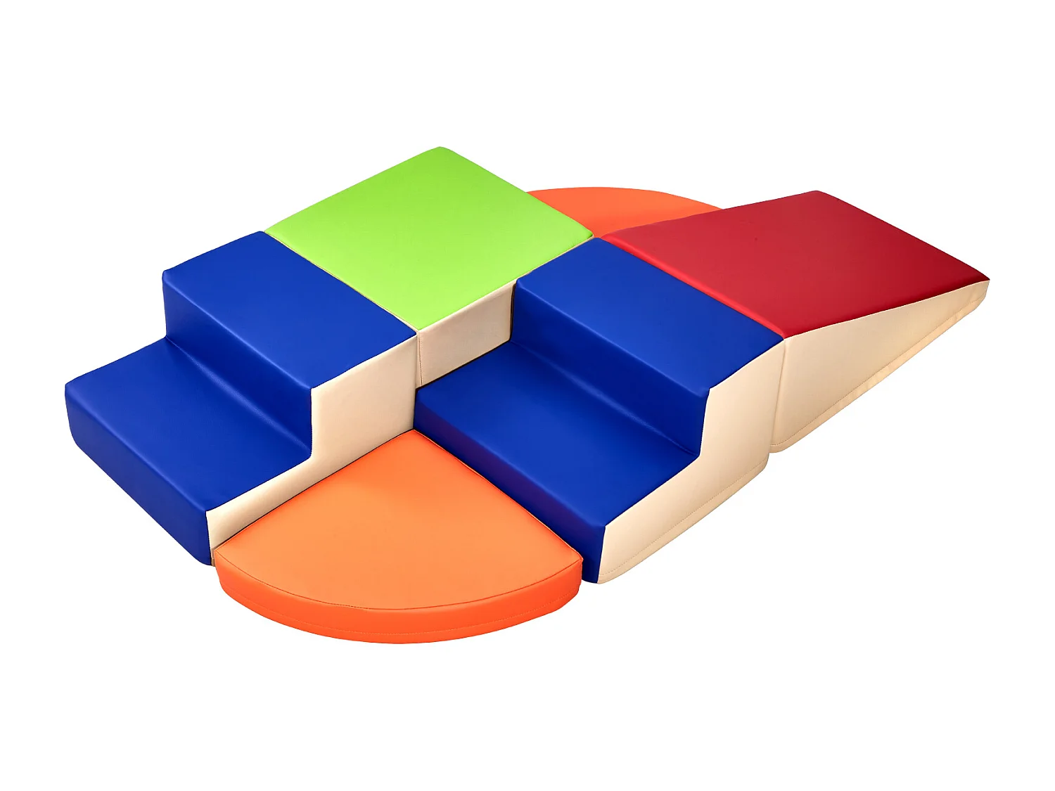 Jouet d'Escalade, SucceBuy Blocs d'Escalade en Mousse, 6 Pièces, pour Tout-Petits et Enfants d'Âge Préscolaire, Ensemble d'Activités d'Intérieur