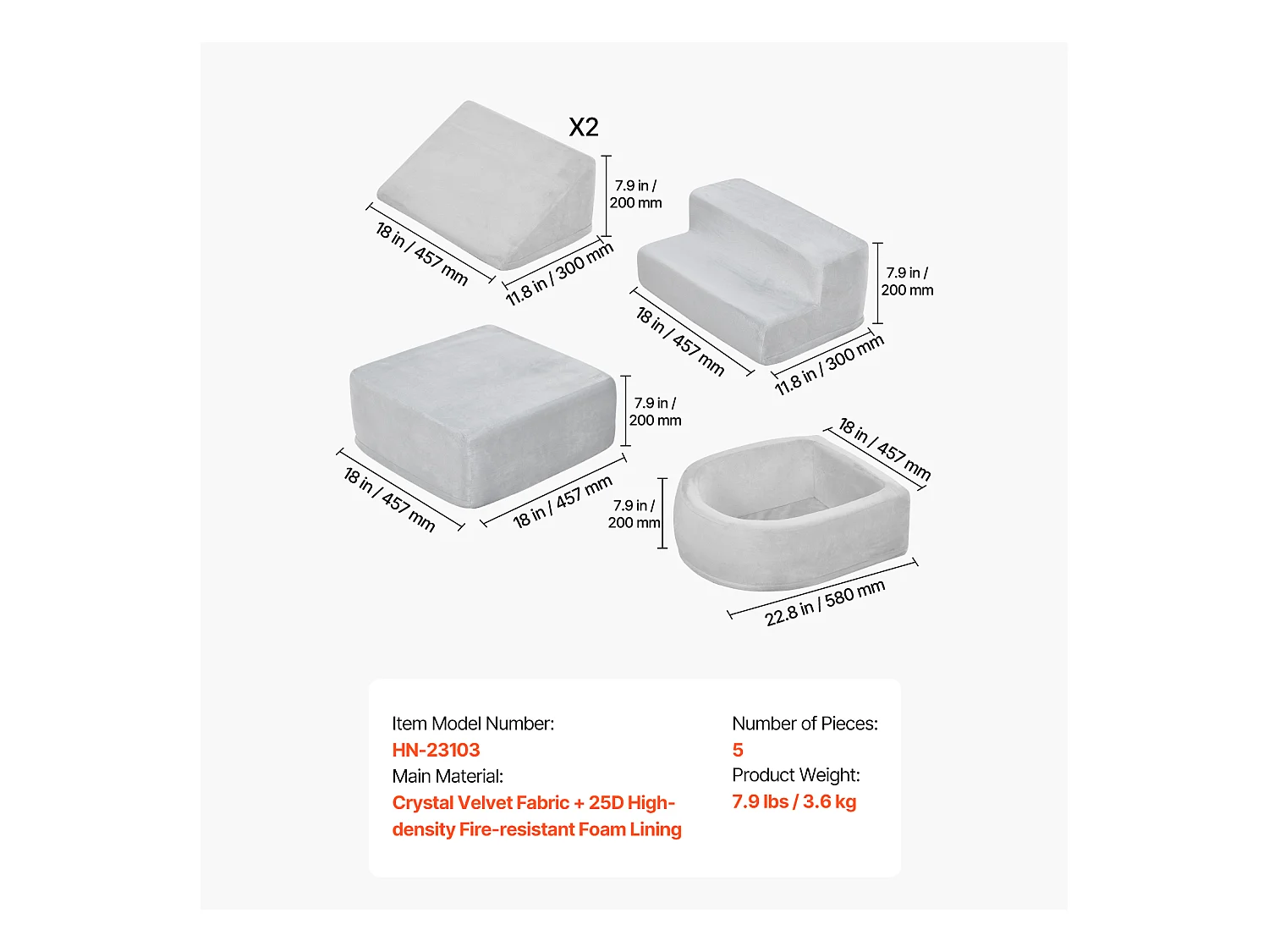 Juguete de Escalada SucceBuy, Juego de 5 Bloques de Escalada de Espuma con Piscina de Pelotas para Niños Pequeños