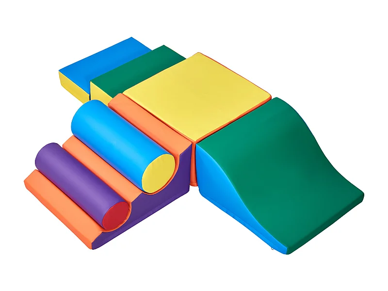 Juguete de Escalada SucceBuy de 7 Piezas de Espuma para Niños Pequeños y Preescolares, Juego de Actividades para Interiores